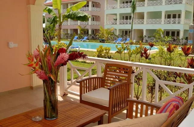 Apartment Playa Turchese Residence Las Terrenas terrace view pool